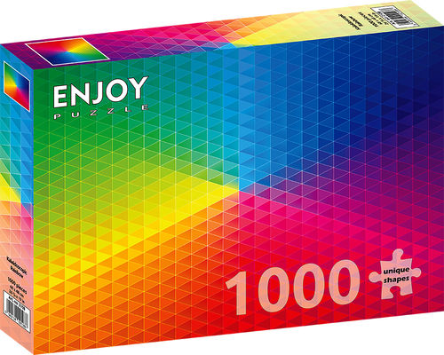 Enjoy Puzzle - Kaleidoscopic Rainbow - 1000 Teile