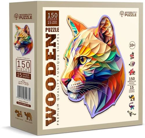 Wooden.City - Gaudy Cougar - 150 Teile