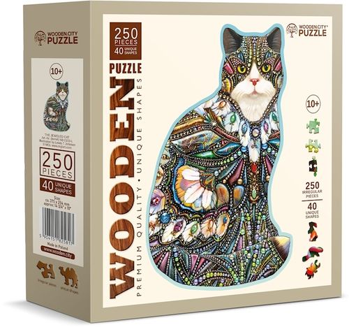 Wooden.City - The Jeweled Cat - 250 Teile