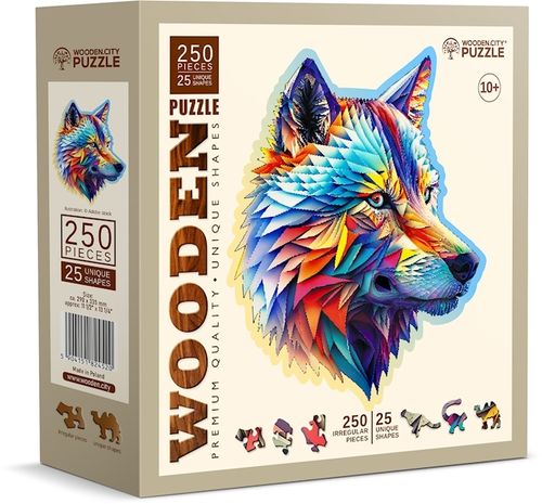 Wooden.City - Classy Wolf - 250 Teile