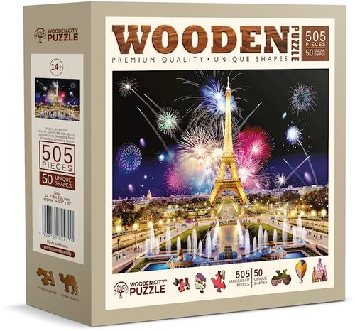 Wooden.City - Paris by Night - 505 Teile