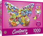 Master Pieces - Butterfly Surprise - 1000 Teile Shaped