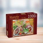 Magnolia Puzzles - Bicycle with Flowers - 1000 Teile